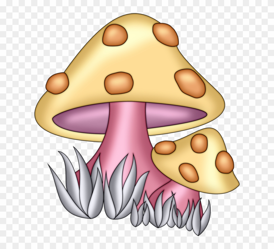 Mushrooms Mushroom Crafts, Mushroom Art, Baby Painting, - Drawing Clipart
