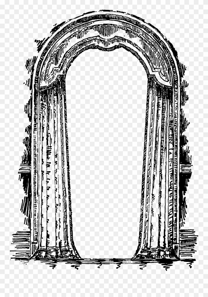Housewarming Project, Then These Curtain Illustrations - Vintage Curtain Illustration Clipart