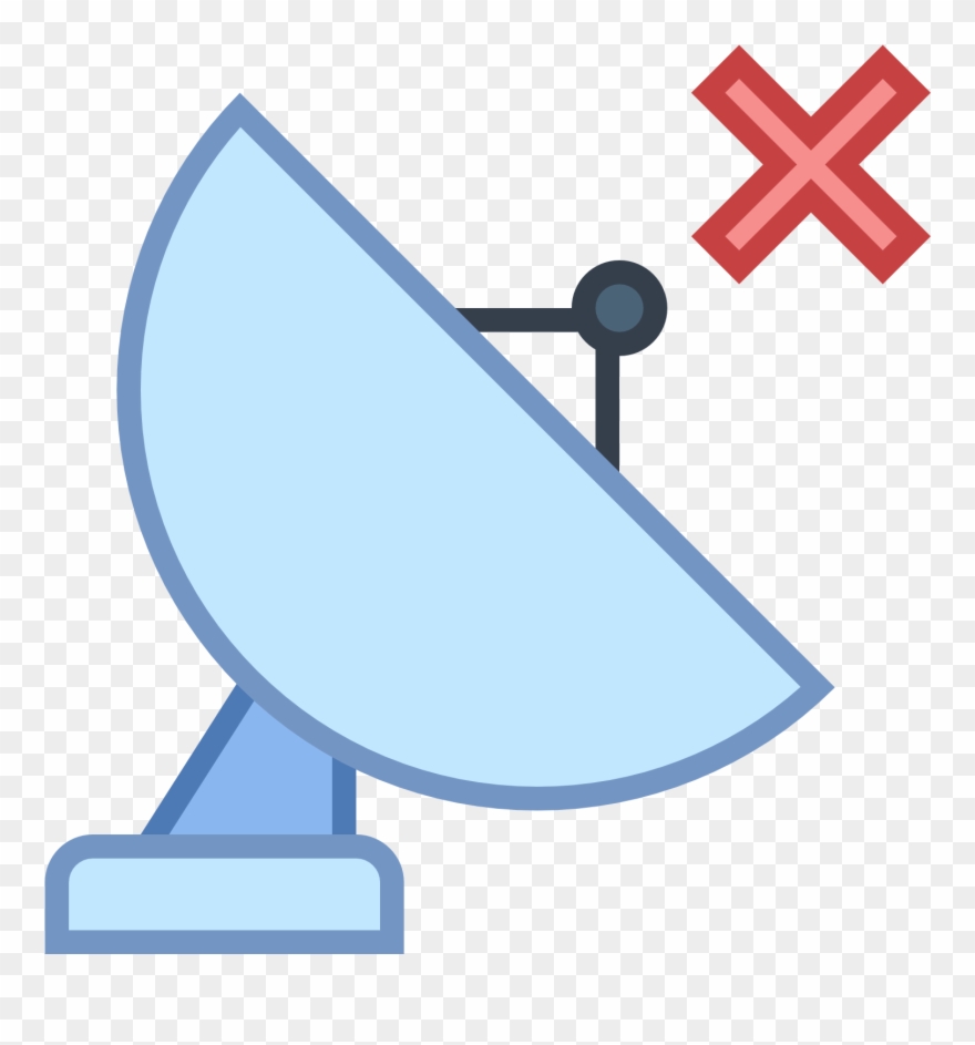 Gps Disconnected Icon - No Gps Signal Icon Png Clipart