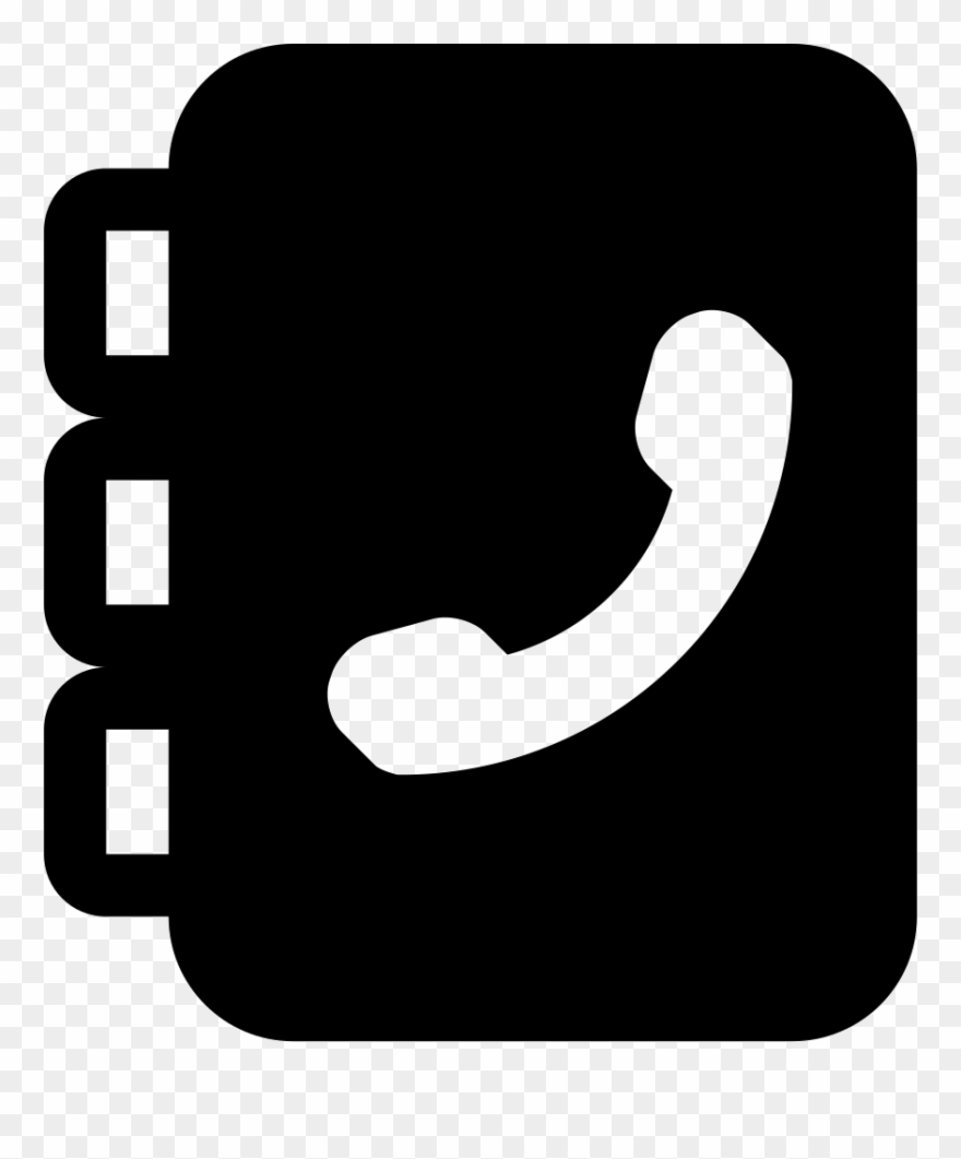 Phone Book Comments - Phonebook Icon Clipart