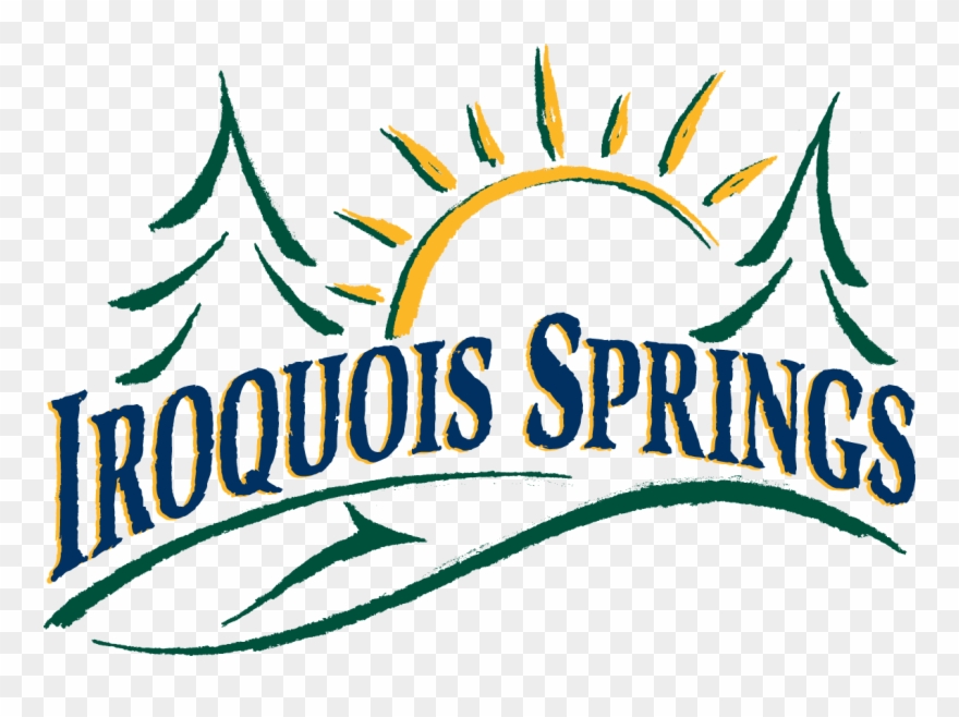434-6500 - Iroquois Springs Logo Clipart
