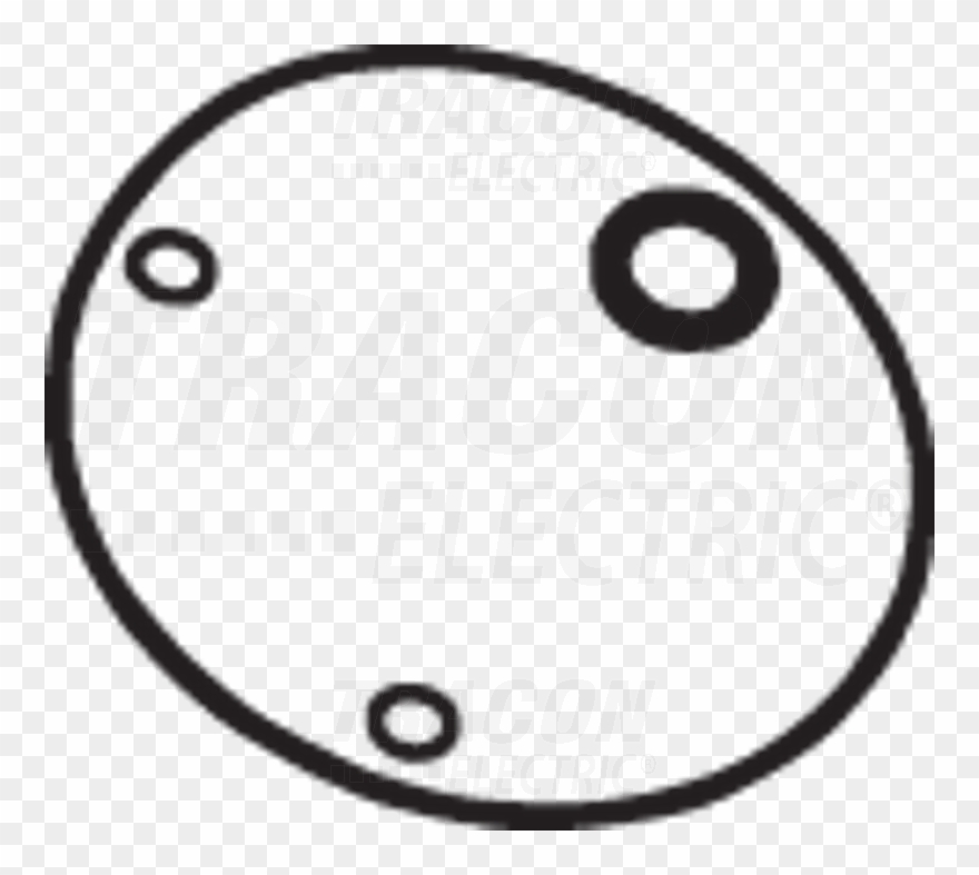 Dimensional Drawing - Circle Clipart