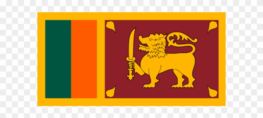 High Quality Sri Lanka Flag Clipart