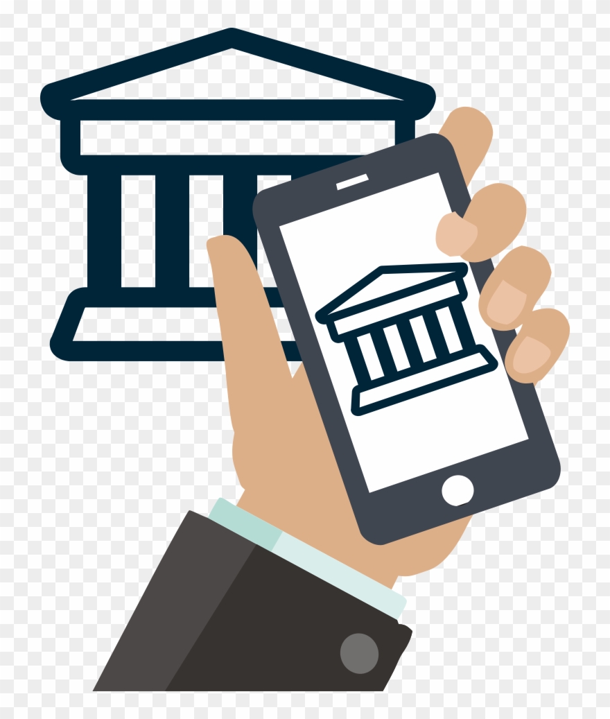 Mobile Front End - Banking Transparent Clipart