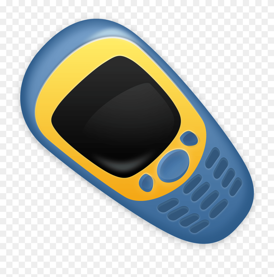 Mobile I570 Free Retro Cellphone - Nokia Clipart - Png Download