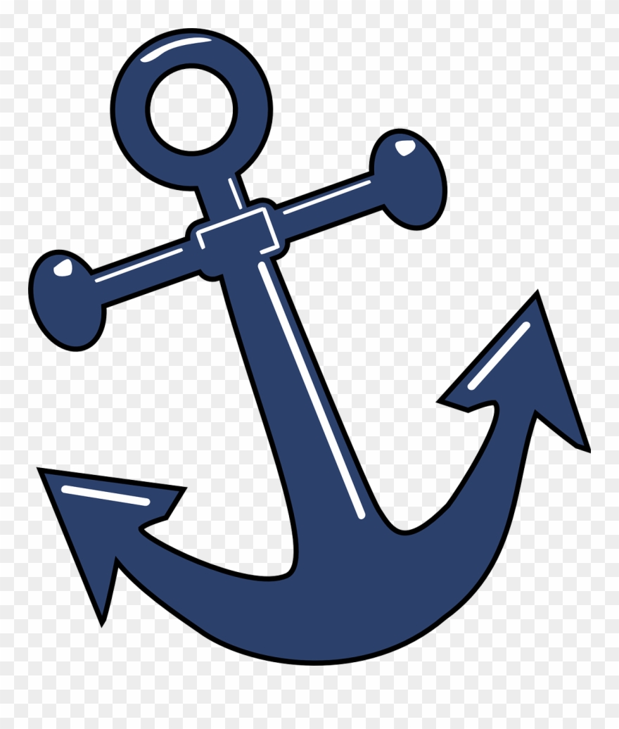 Anchor Shiny Symbol Design Icon Png Image - Anchor Clipart Transparent Png