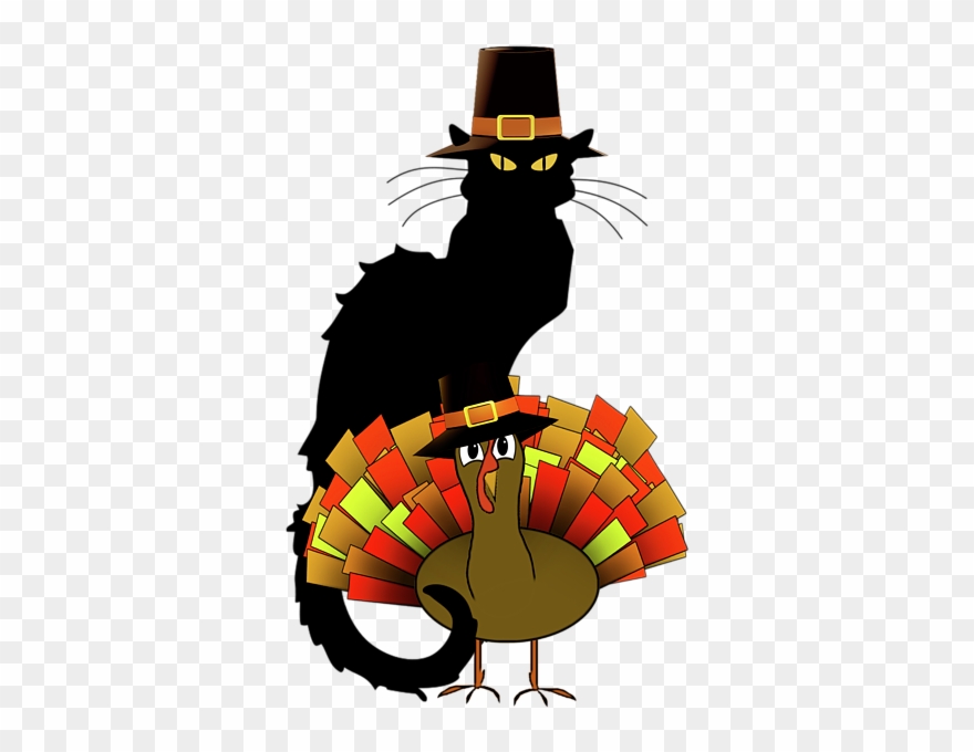 Click And Drag To Re-position The Image, If Desired - Thanksgiving Le Chat Noir With Tur Ornament (oval) Clipart