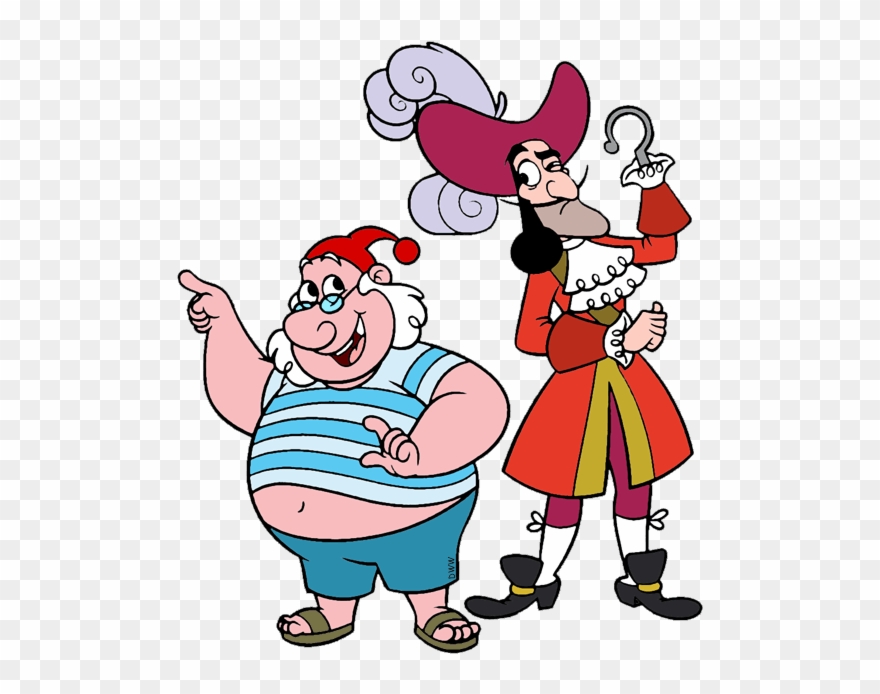 Jake And The Neverland Clip Art Disney - Jake And The Neverland Pirates Hook And Smee - Png Download