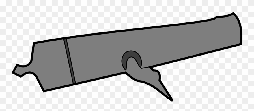 Free Vector Graphic - Cartoon Cannon Transparent Background Clipart