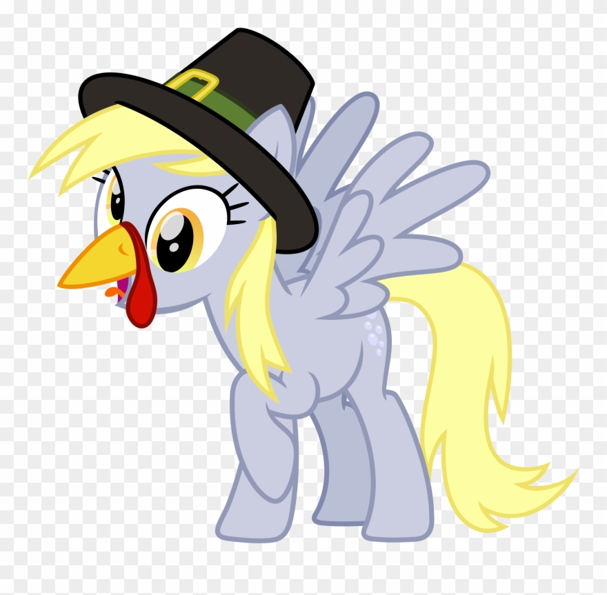Happy Thanksgiving - Derpy Hooves Clipart