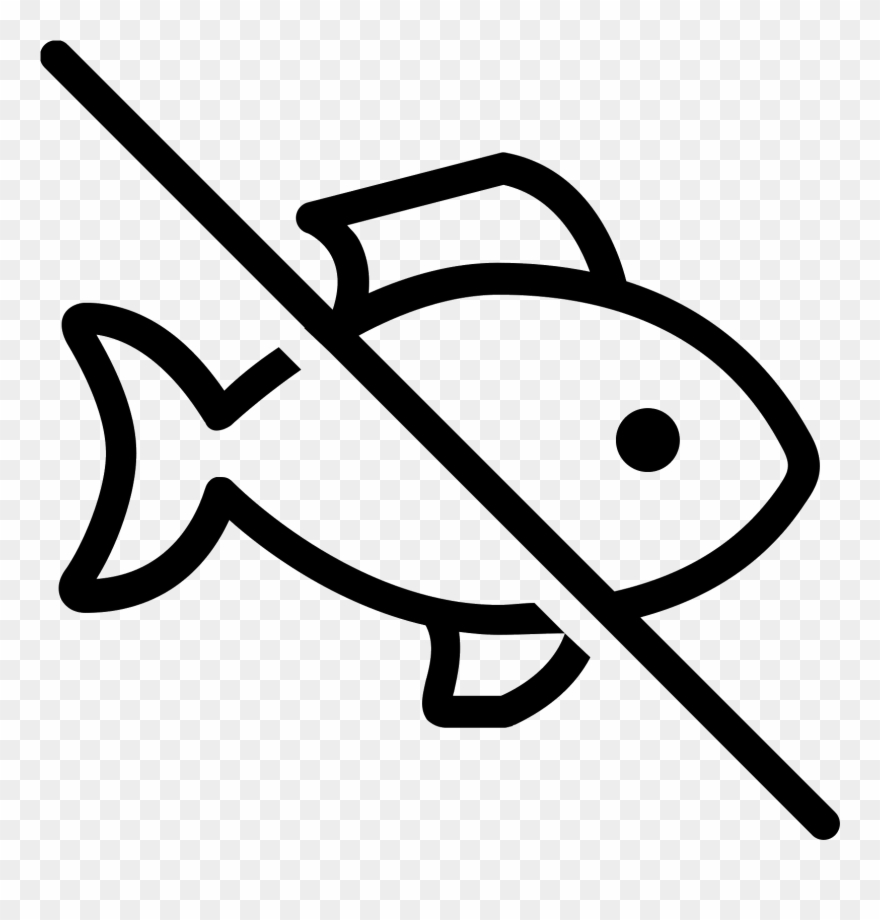 Fish Silhouette - Fish Icon Png Clipart