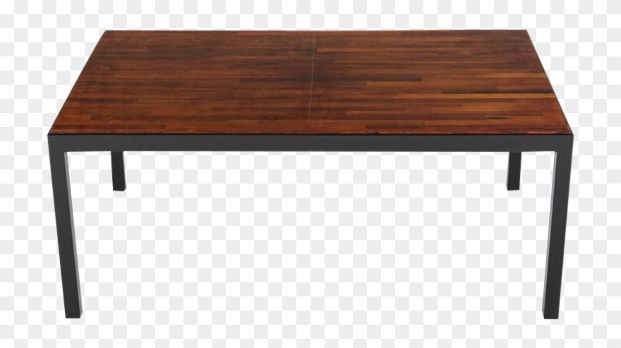 Brunt Sofabord Clipart