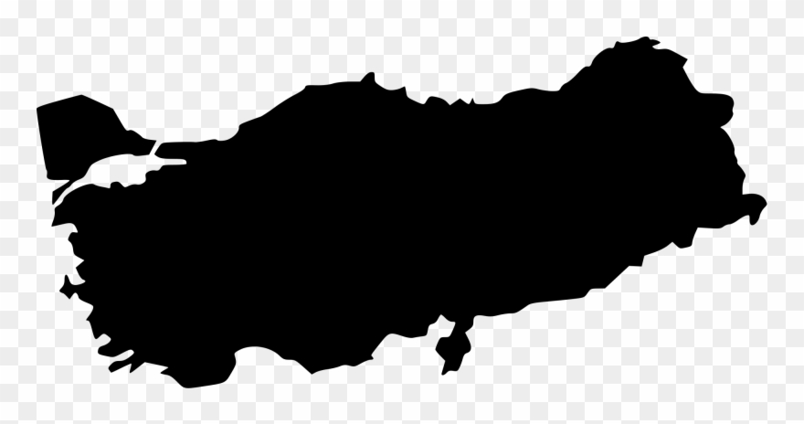Turkey Vector Png Clip Free Library - Turkey Map Vector Png Transparent Png