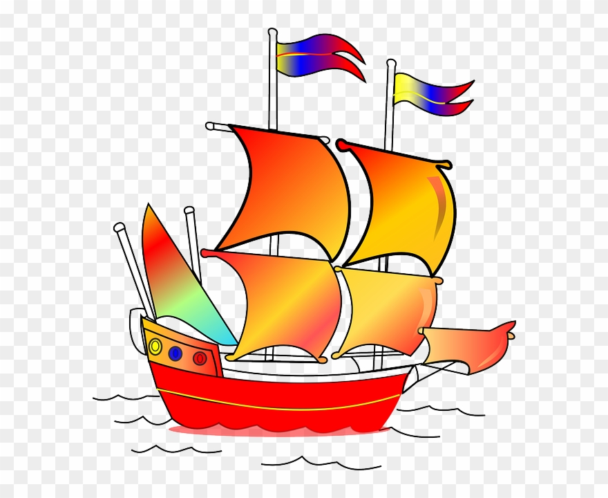 Kapal Clipart Clipground Cruise Ship Clip Art Black - Gambar Kapal Laut Kartun - Png Download