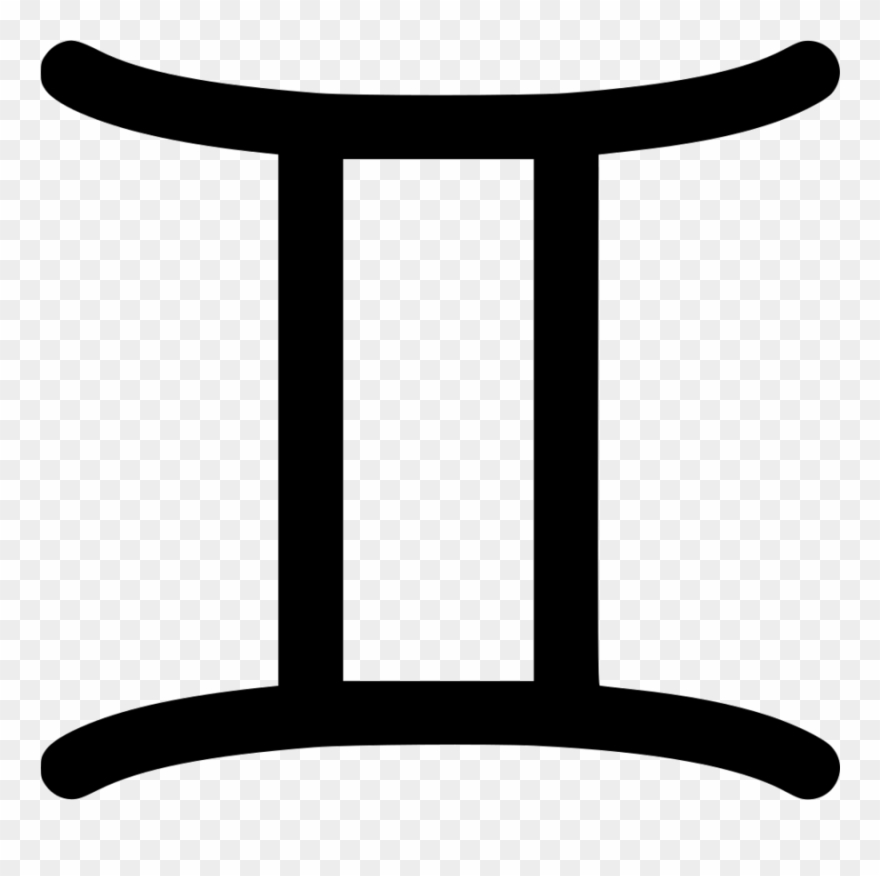 Gemini Clipart Gemini Horoscope Astrology - Gemini - Png Download
