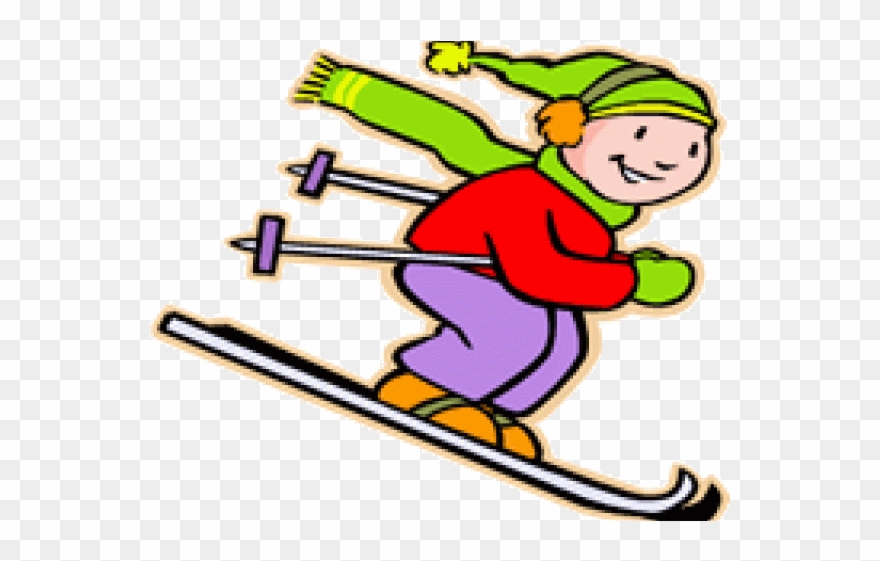 Skiing Clipart Trip - Ski Clipart - Png Download