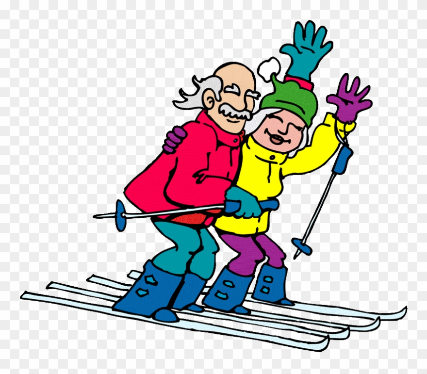 The Age Of Skiers - Snow Clipart