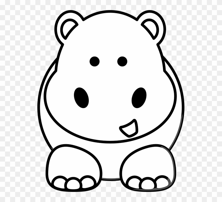 Art Animals Black And White Clipart