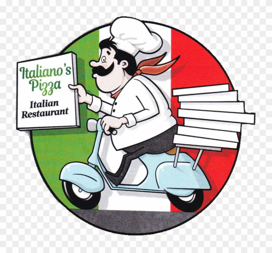 Italiano S Pizza Delivery - Delivery Pizza Clipart