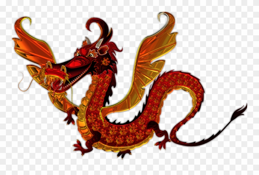 Chinese Dragon Clipart 20, Buy Clip Art - Cartoon Chinese Dragon - Png Download