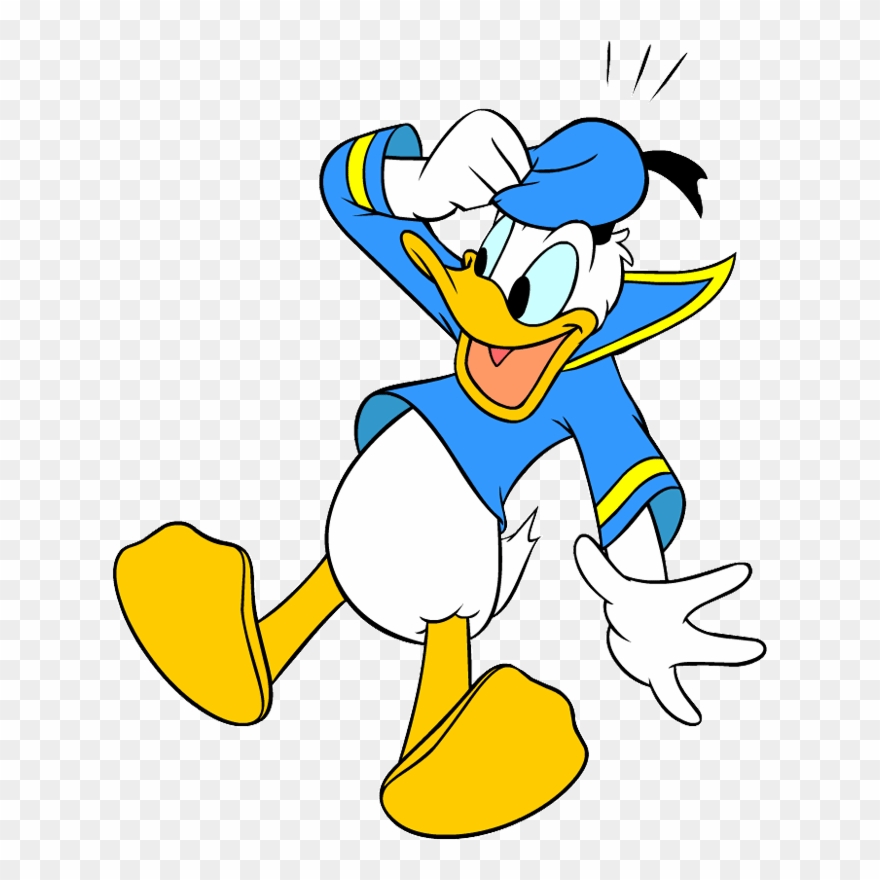 Donald And Daisy Duck Clipart - Disney Donald Duck Clip Art - Png Download
