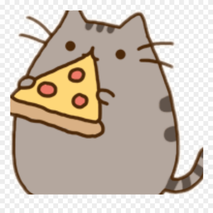 Pusheen Vector Cake Graphic Royalty Free Library - Pusheen Pizza Transparent Clipart