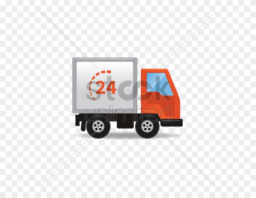 Delivery Truck Vector Clipart