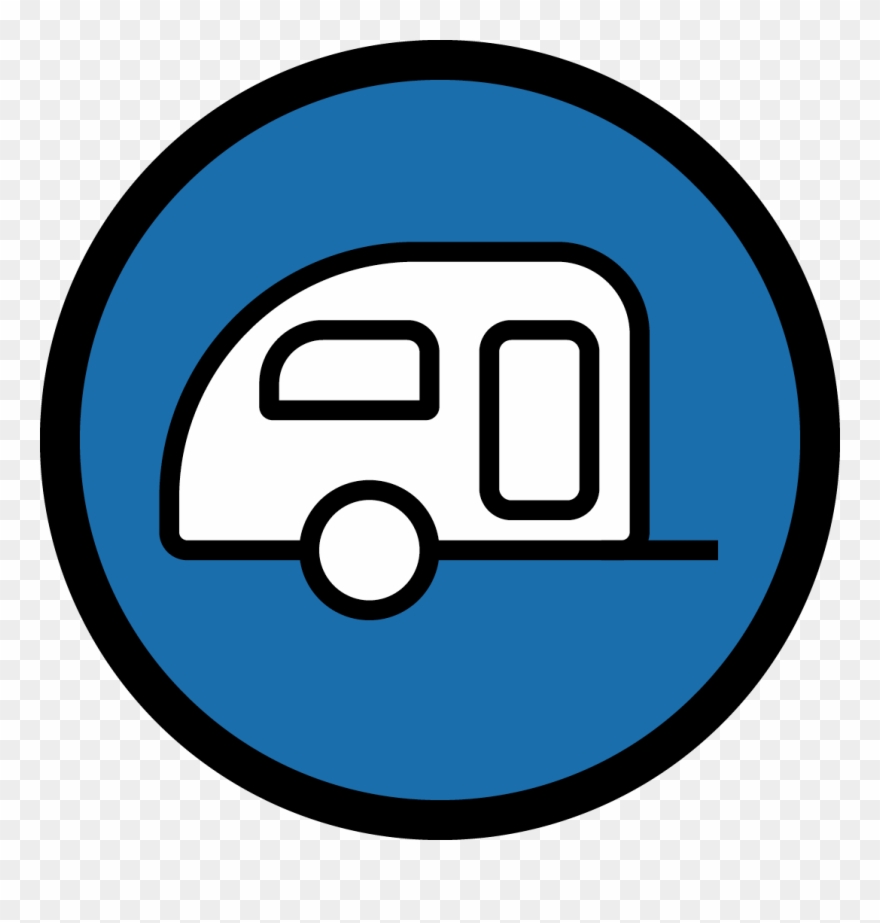 Caravan Camping - Cctv Red Icon Png Clipart