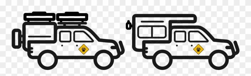 Equipped 4x4 Camper - South Africa Clipart