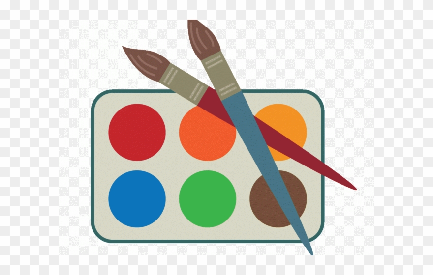 Palette Clipart Clip Art - Paint Clipart - Png Download