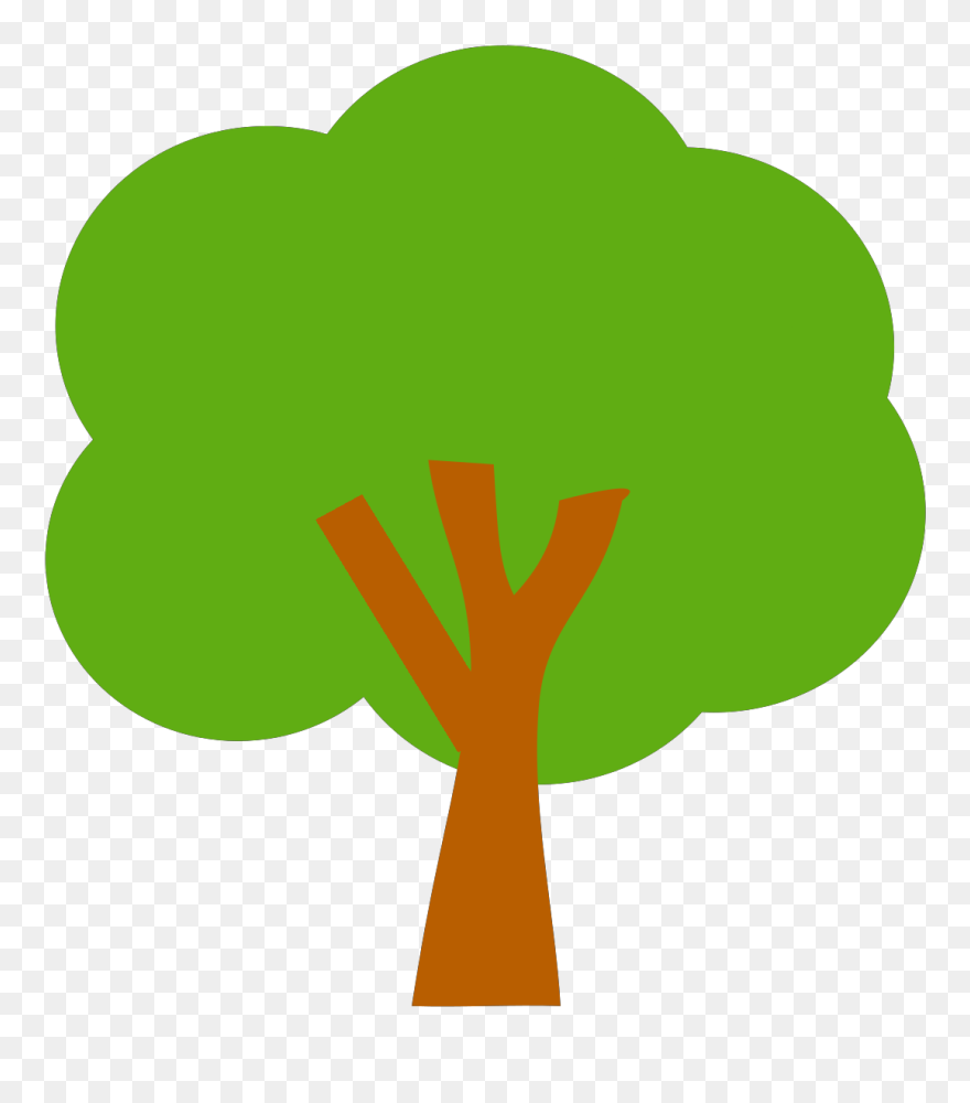 Green Tree Clip Art At Clker Com Vector Online Royalty - Tree Clipart - Png Download