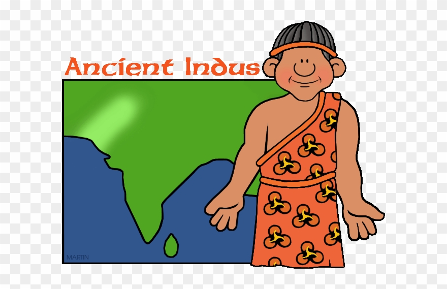 Free Indus Clip Art By Phillip Martin, Indus Map - Indus Valley Civilization Clipart - Png Download