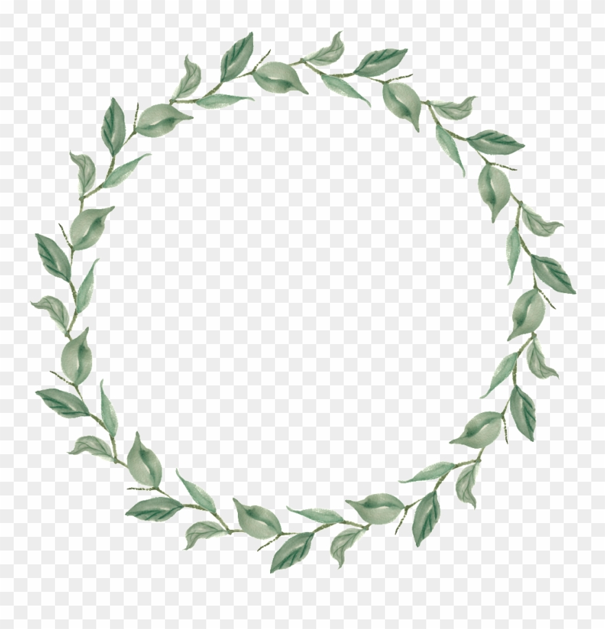 Flying Leaf Circle Transparent Decorative - Temp Of The Month Clipart