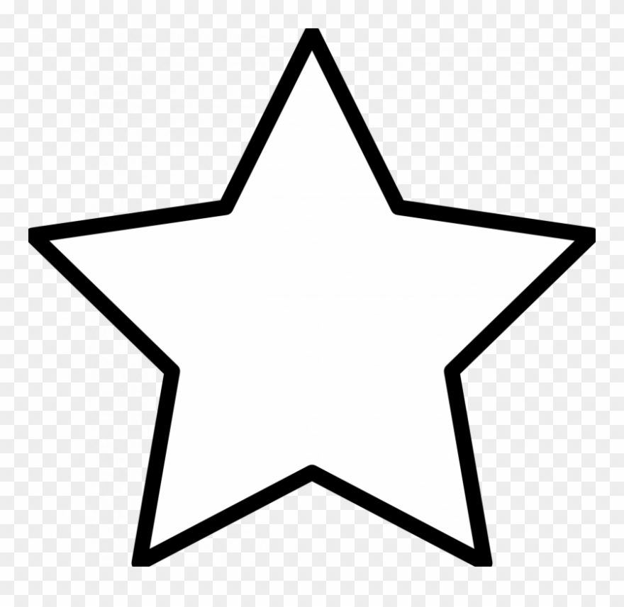 Black And White Shooting Star Png Download - Star Clipart Transparent Png