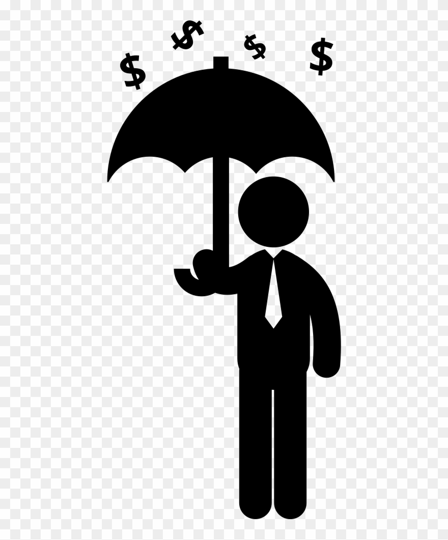 Money Rain Png - Rain Of Dollars Icon Clipart