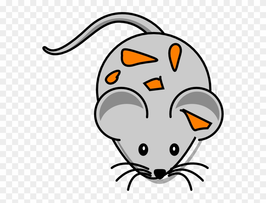 Cartoon Mouse Shower Curtain Clipart