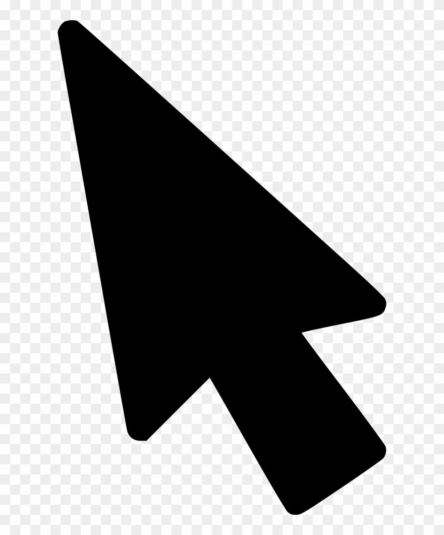 Mouse Cursor Click Clipart - Tiny Transparent Mouse Arrow - Png Download