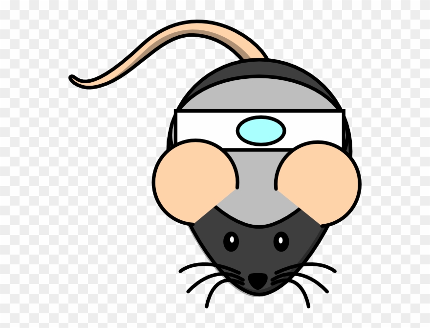 Cute Rat Clip Art - Png Download