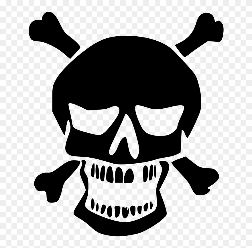 Horror Fiction Youtube Gothic Fiction Dracula - Skull And Crossbones Transparent Clipart