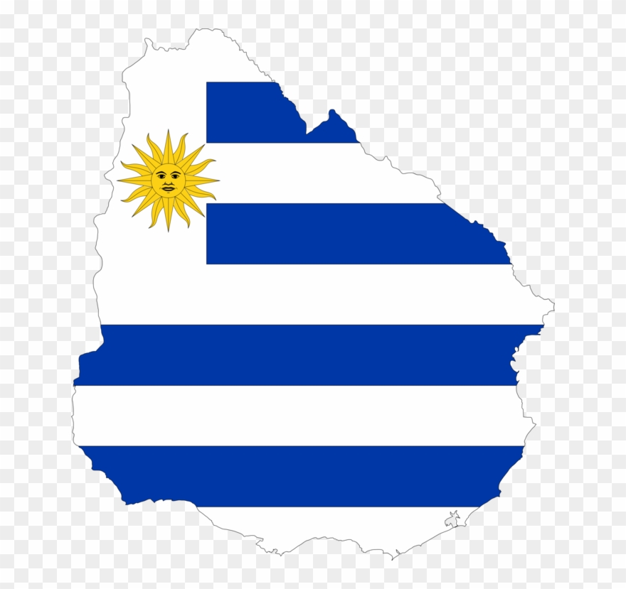 Flag Of Uruguay Map Computer Icons - Uruguay Country Flag Clipart