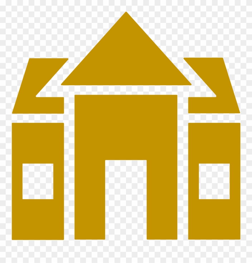 Contractor Clipart House Foundation - Old Building Icon Png Transparent Png