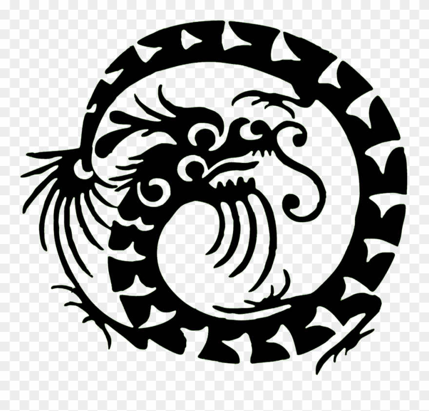 Download Jpg Royalty Free Download Angry Face Symbol - Dragon Circular Clipart