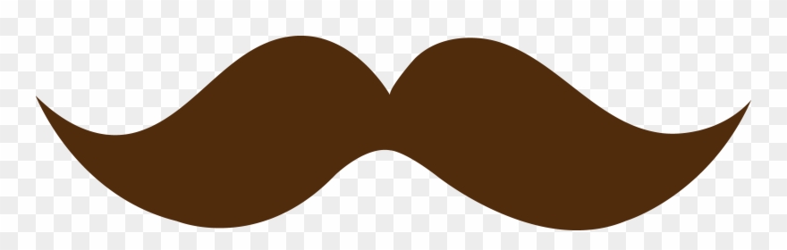 Mexican - Brown Moustache Clipart