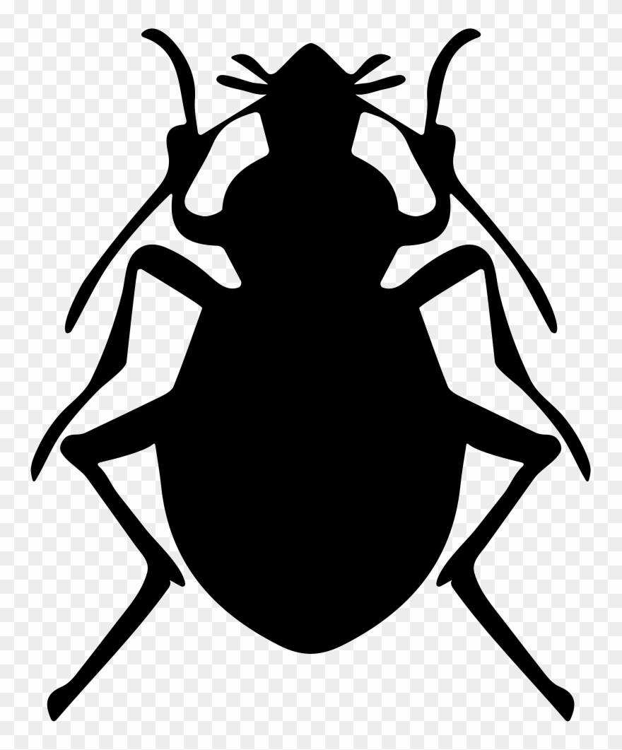 Svg Royalty Free Download Bug Vector Stink - Icono Insecto Png Clipart
