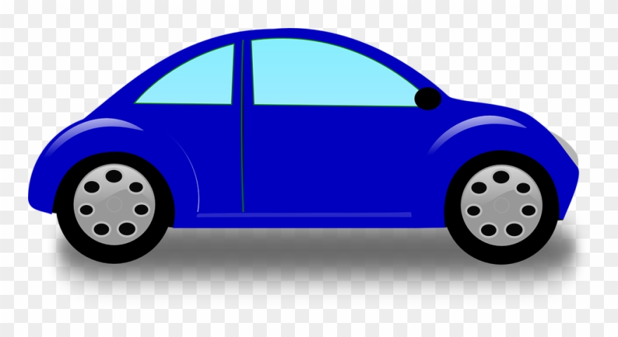 Beetle Vw Volkswagen - Blue Volkswagen Beetle Cartoon Clipart