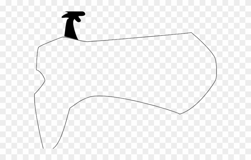 Footprint Clipart Cowboy Boot - Cowboy Boots Template - Png Download