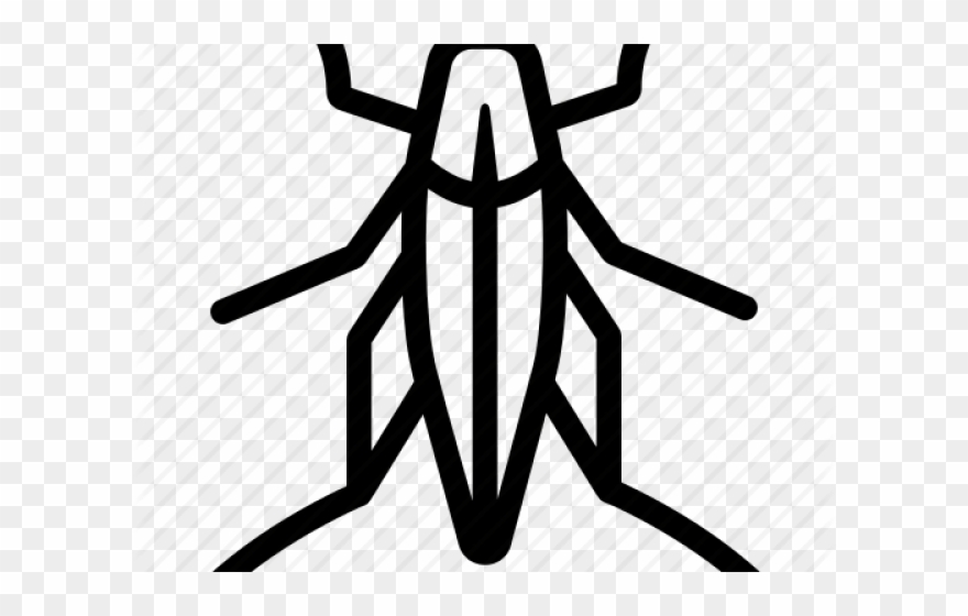 Grasshopper Outline Clipart