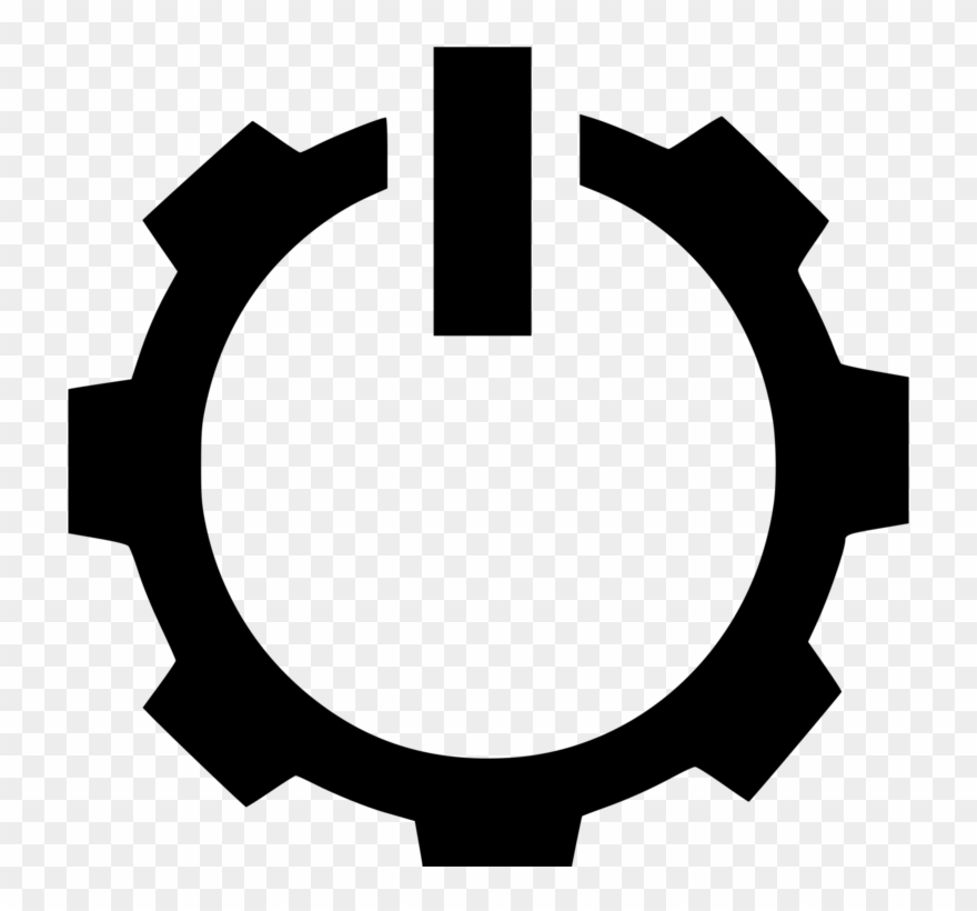 Gear Logo Computer Icons - Happy Labor Day Black And White Clipart