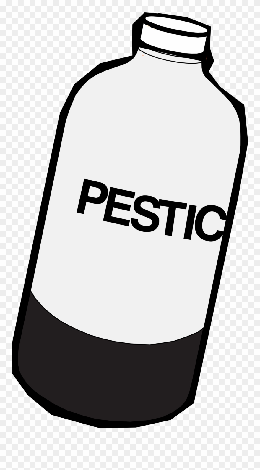Big Image - Pesticide Bottle Clipart - Png Download