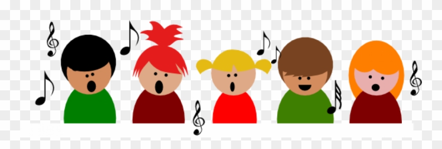 Clip Free Stock Children's Choir Clipart - Children Singing Clipart - Png Download
